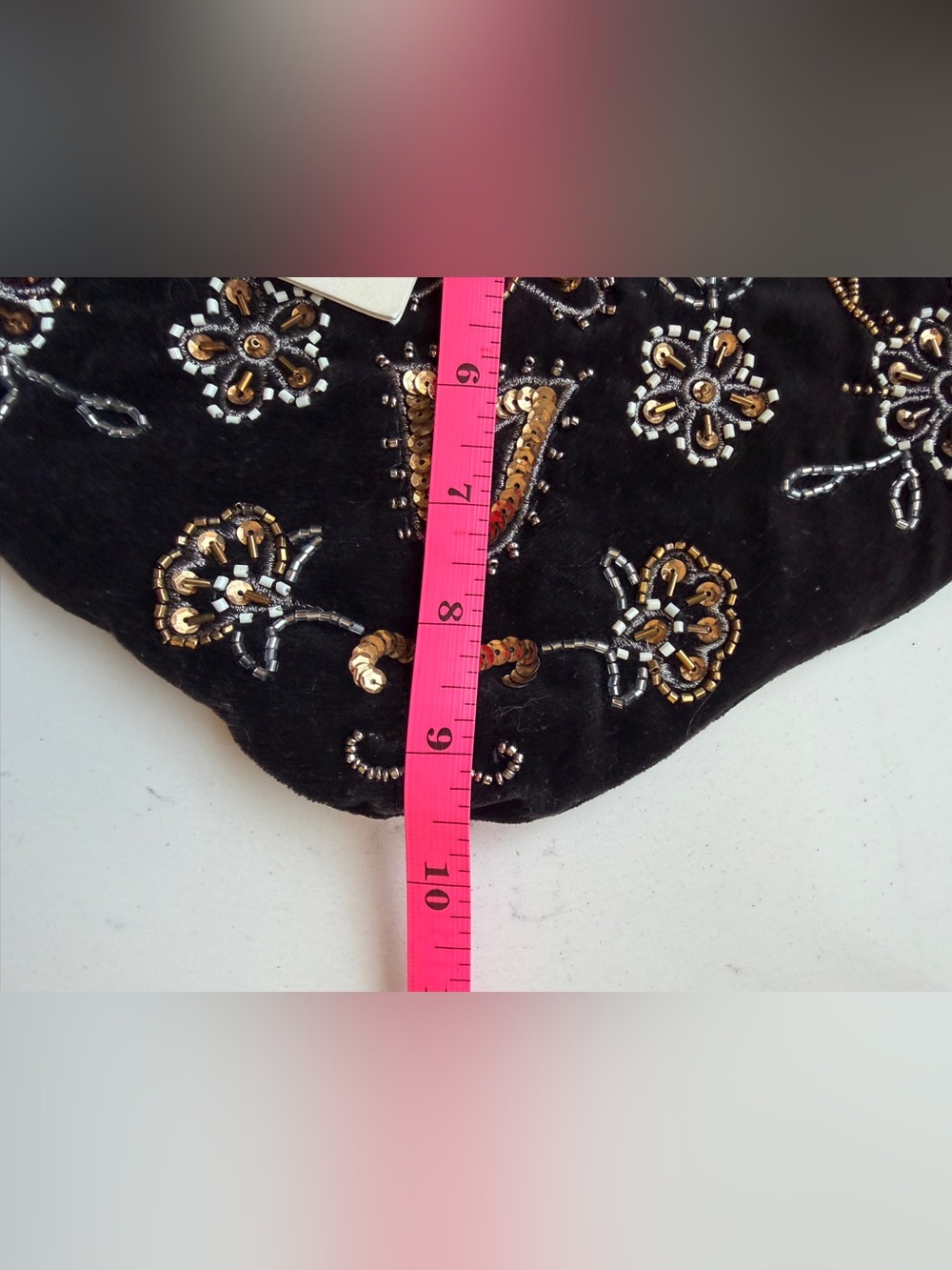 BRAND NEW - Free People Nashville Nights Embellished Black Bag purse - Picture 9 of 10